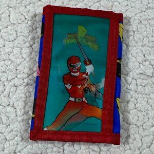 Vintage 1994 Mighty Morphin Power Rangers Trifold Wallet 90's TV Show